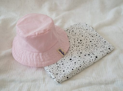 Jednobojni pamučni šeširići - rozi